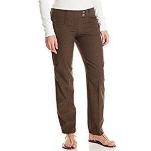 Exofficio Copper Metallic Brown Trousers 4 Nwot Nylon Poly Ometti